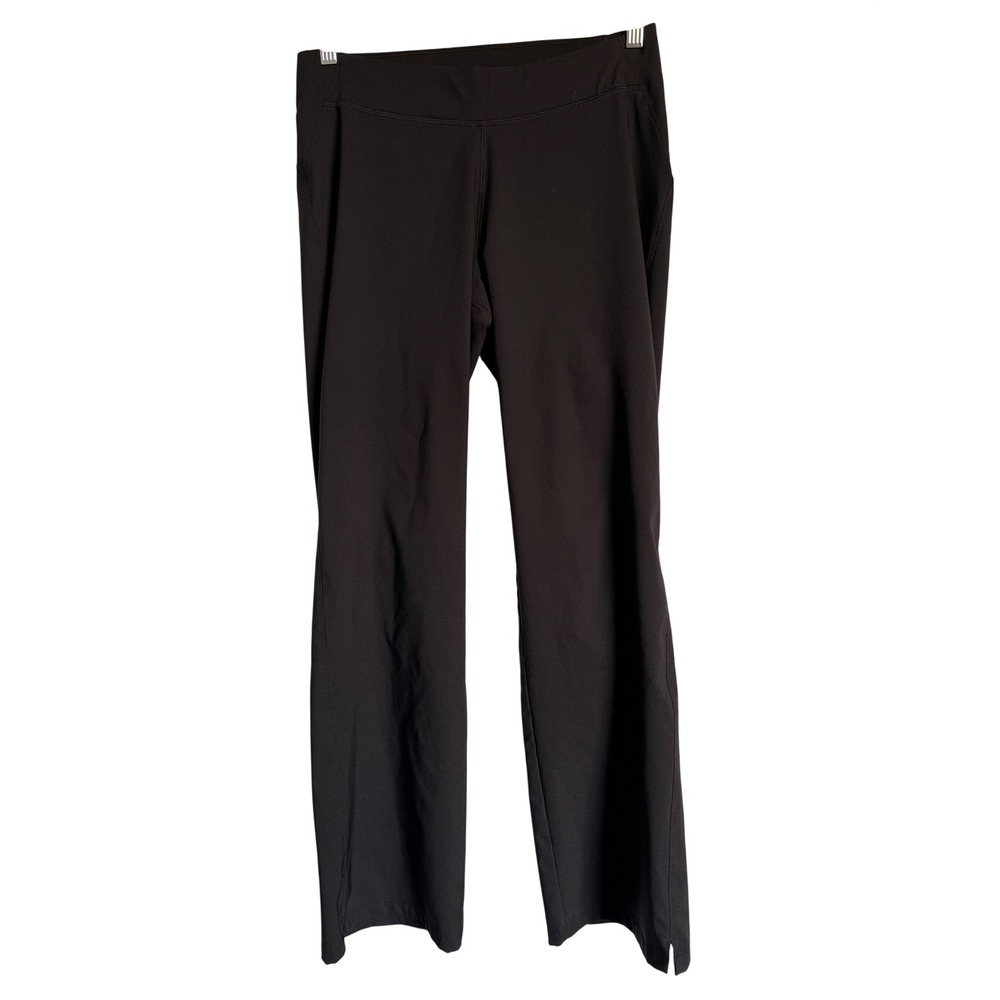Columbia Gorpcore Womens Black Active Hiking Pants Sz M Pull On Stretch
